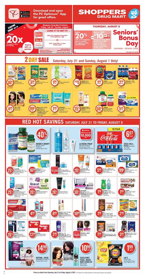 shopper's drug mart flyer.